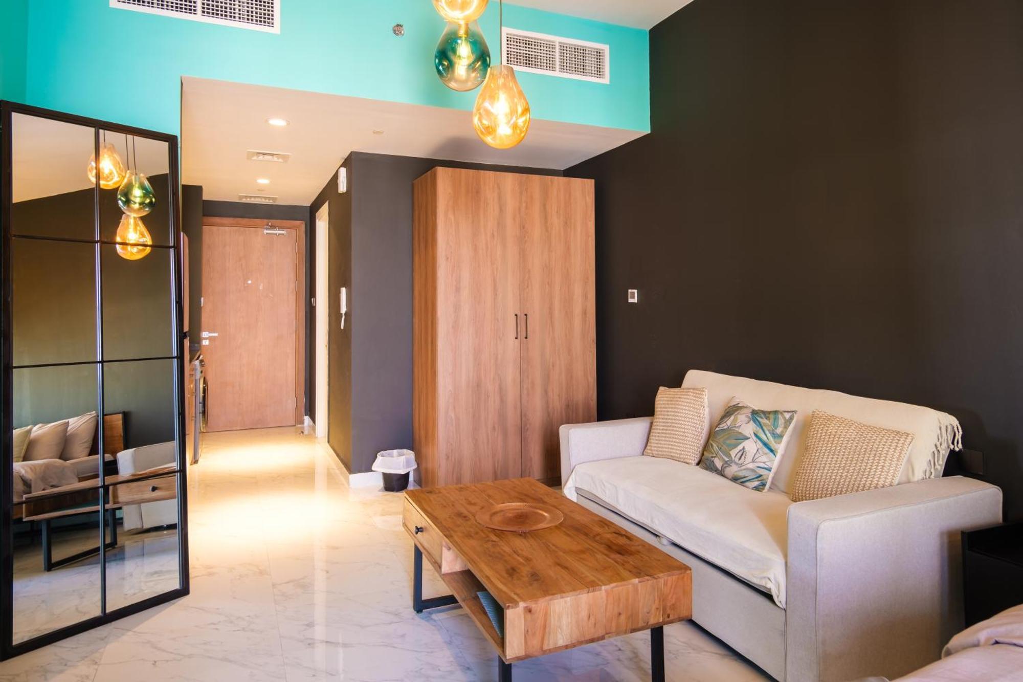Industrial Chic Retreat Apartman Al Qurayyah Kültér fotó