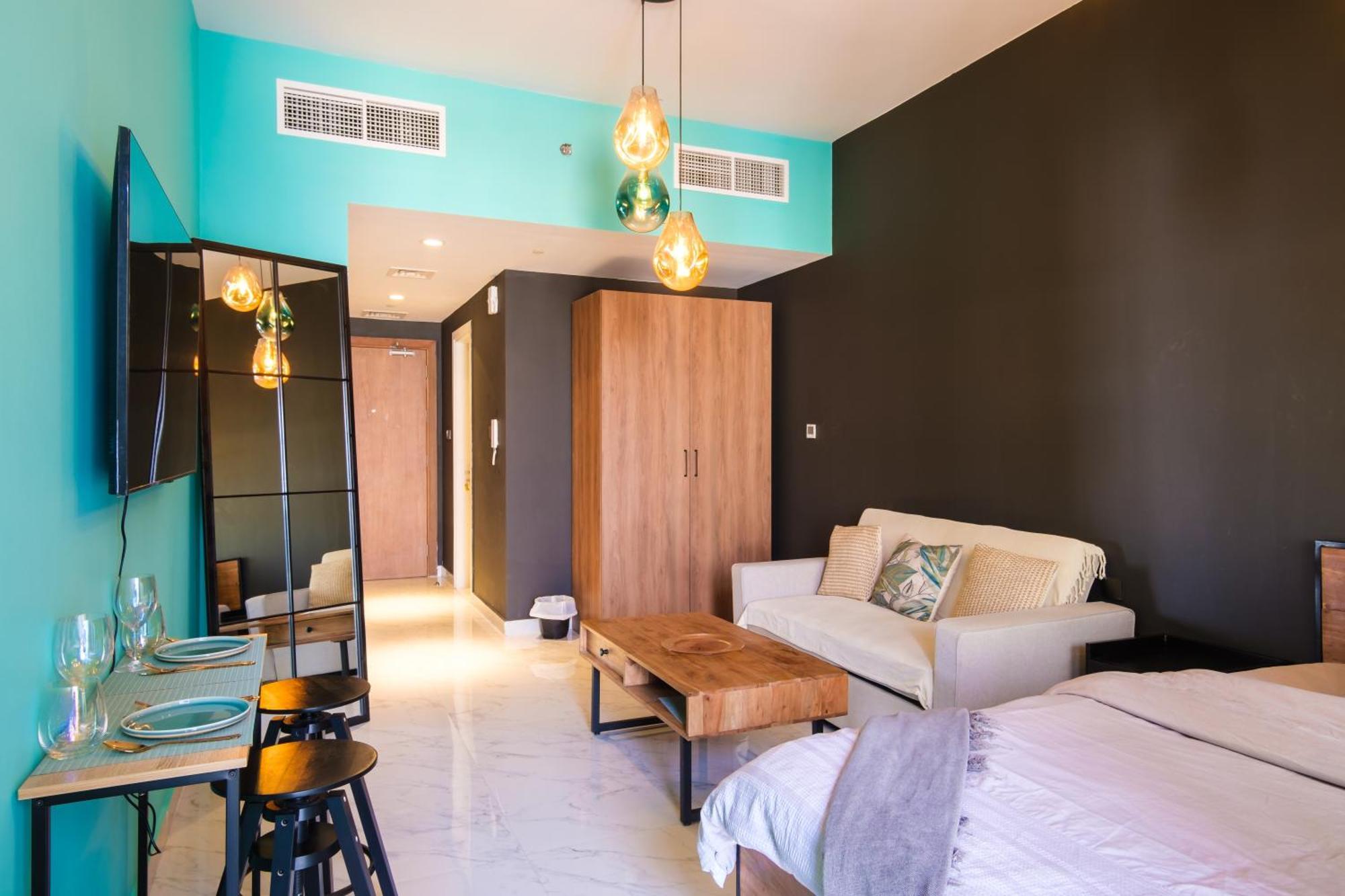 Industrial Chic Retreat Apartman Al Qurayyah Kültér fotó